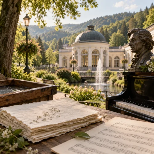 Papier, Chopin i zdrojowe opowieści
