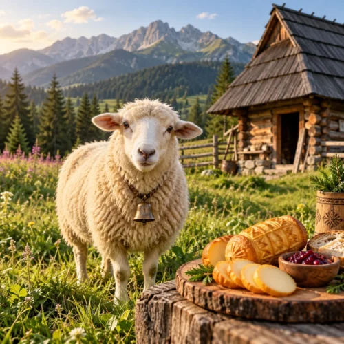 Owca, bacówka i góralskie smaki