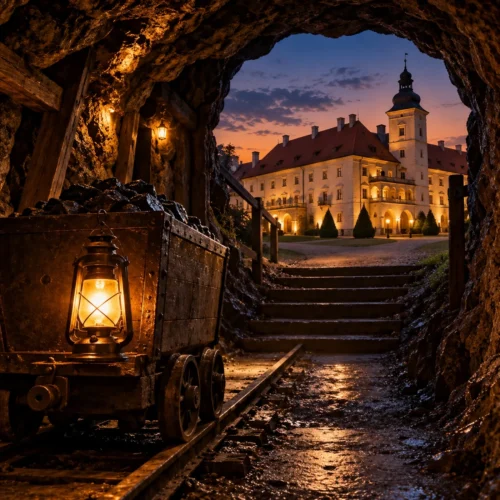 Noc pod ziemią i królewskie Niepołomice