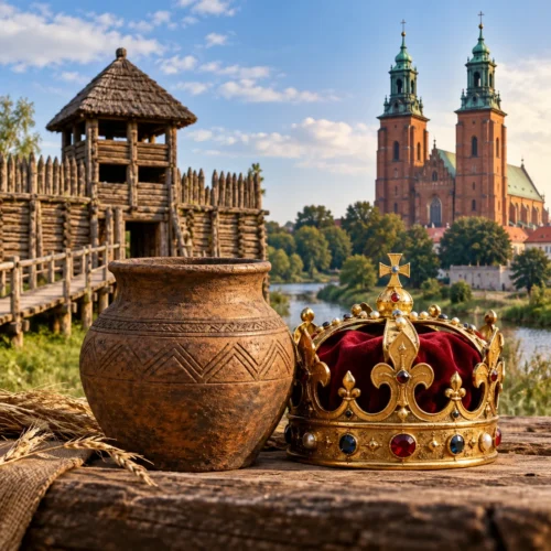 Od gliny do korony — Biskupin i Gniezno