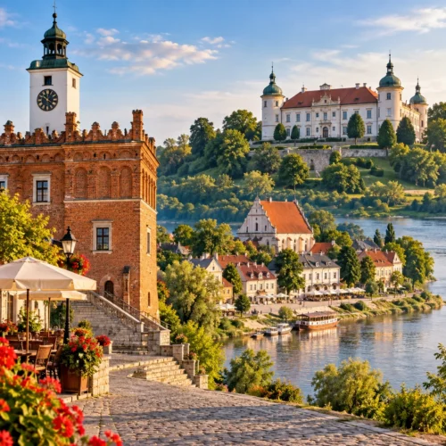 Trzy perły nad Wisłą: Sandomierz, Kazimierz i Baranów