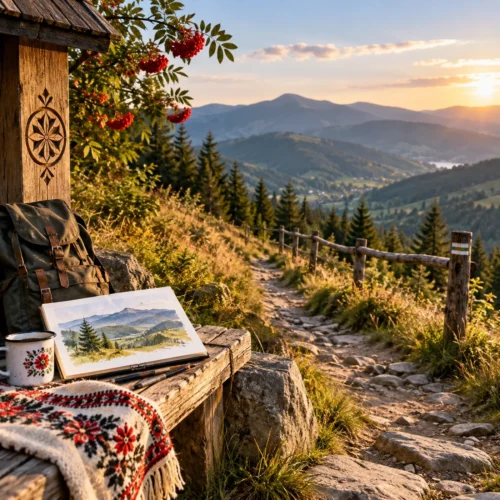 Beskid w trzech opowieściach: sztuka, tradycja i szlak