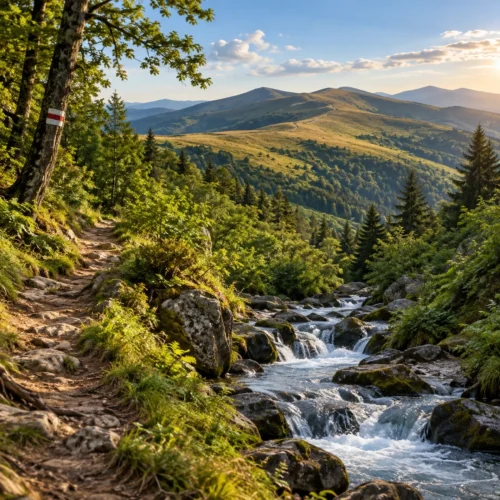 Połoniny i Sine Wiry — Bieszczady dla piechurów