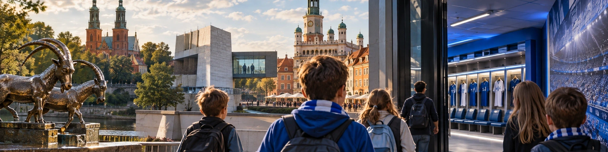 Od początków Polski do szatni Lecha Poznań