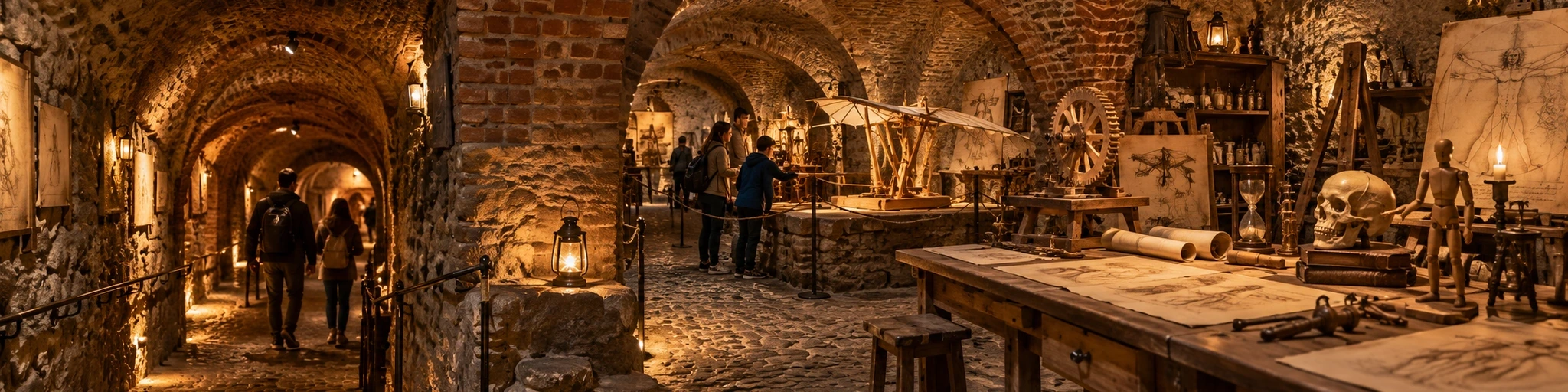 Od sandomierskich lochów do pracowni Leonarda